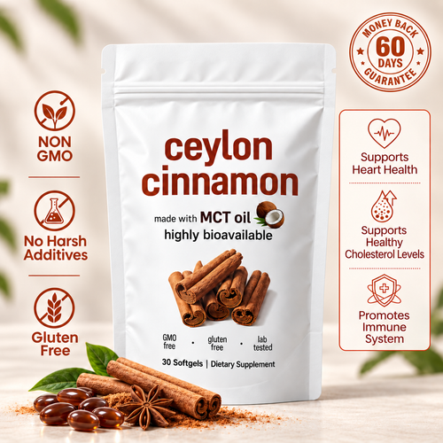 Ceylon Cinnamon 7200mg - with MCT Oil