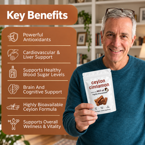 Ceylon Cinnamon 7200mg - with MCT Oil